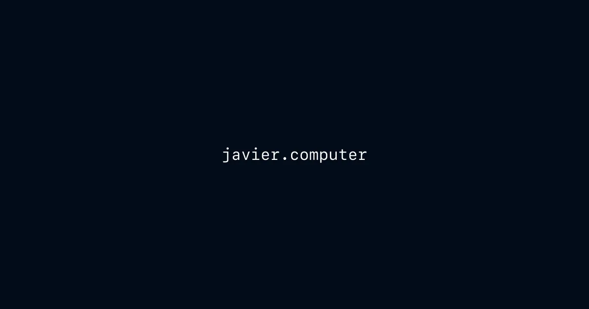 Screenshot from “Javier Arce”