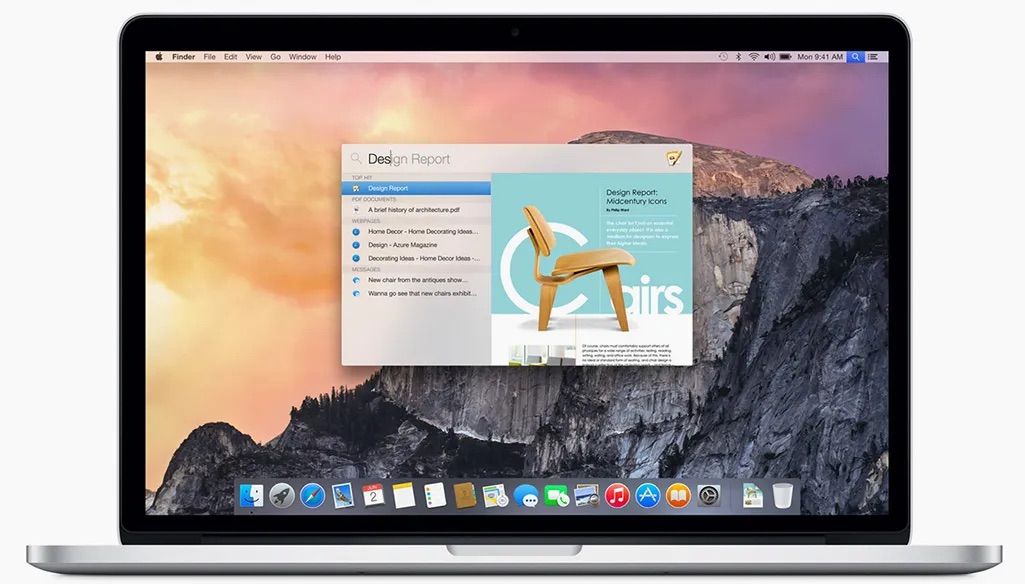 Photo from “Incredible how visual Spotlight was in Yosemite compared to Sonoma”