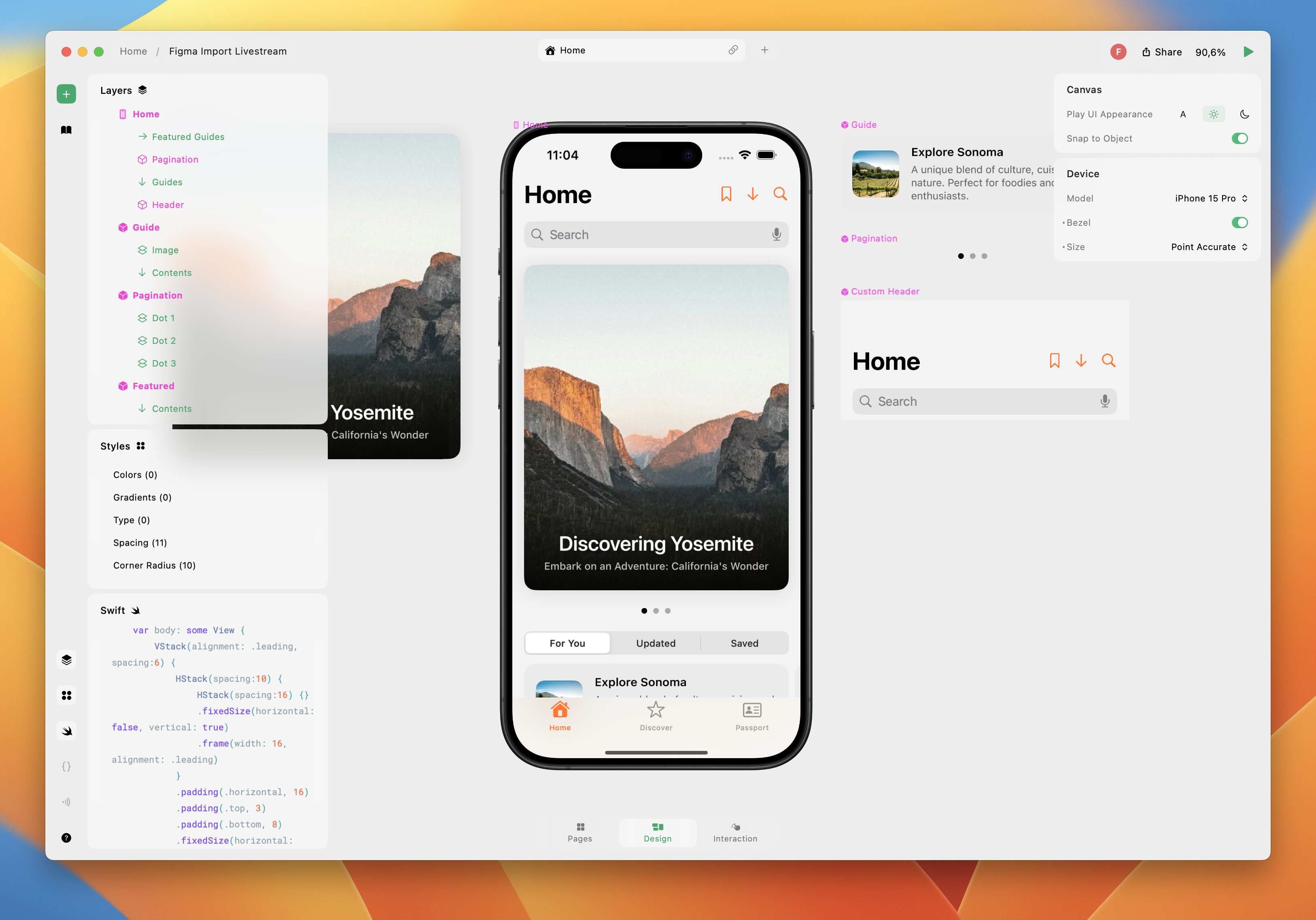 Screenshot from “UI2”